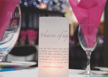 Becon of Hope Table setting